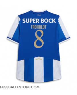 Günstige Porto Victor Froholdt #8 Heimtrikot 2025-26 Kurzarm